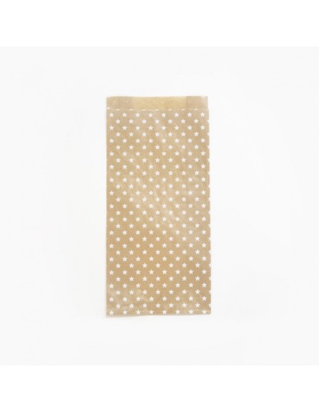 394107C bolsa de papel Marrón, Blanco