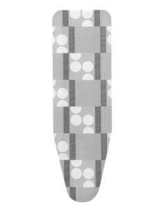 FUR001-2063 funda de tabla de planchar Cubierta superior para tabla de planchado Algodón, Vellón Multicolor