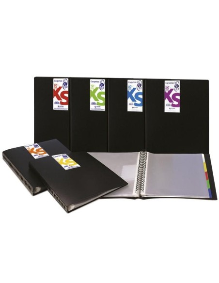 CARPETA 20FUND. GRAFOPLAS IN&OUT XS 39452010 NEGRO