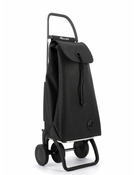 I-Max Tweed Negro Bolsa para carrito de la compra