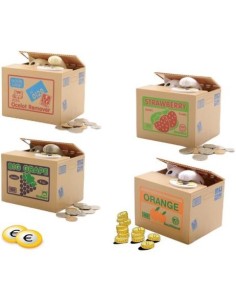 HUCHA GATO GUARDAMONEDAS MODELOS SURTIDOS