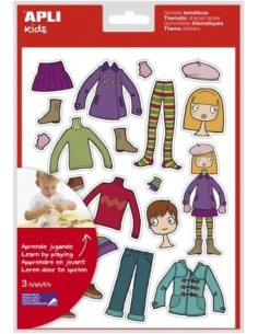 BOLSA 3 HOJAS GOMETS TEMATICOS EL ARMARIO