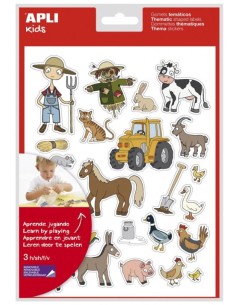 BOLSA 3 HOJAS GOMETS TEMATICOS LA GRANJA