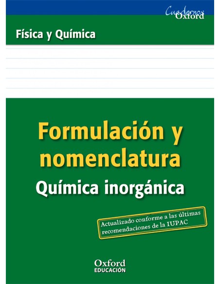 Formulacion y Nomenclatura Quimica Inorganica ESO Bachillera
