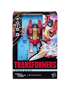 Transformers Studio Series Colección MTMTE Transformers La película Figura Starscream clase viajero