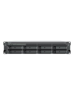 RackStation RS1226RP+ servidor de almacenamiento NAS Bastidor (2U) AMD Ryzen V1500B 4 GB DDR4 0 TB Synology DSM Negro