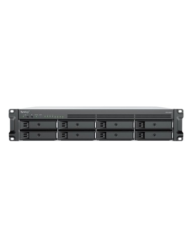 RackStation RS1226RP+ servidor de almacenamiento NAS Bastidor (2U) AMD Ryzen V1500B 4 GB DDR4 0 TB Synology DSM Negro