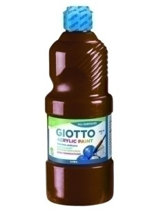 TEMPERA GIOTTO ACRIL 500 ml MARRON