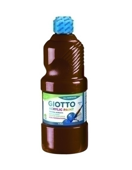 TEMPERA GIOTTO ACRIL 500 ml MARRON