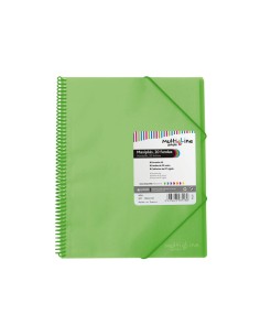 CARP. GRAFOPLAS 20 FUNDAS MAXIPLAS C/ESPIRAL VERDE