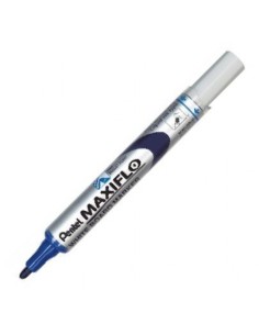 C 12 rotulador para pizarra blanca maxiflo s color azul punta media pentel
