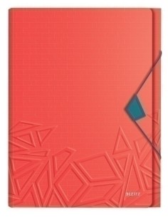 CLASIF.ACORD.LEITZ PP A4 6 SEP.ROJO - Pack de 5 unidades