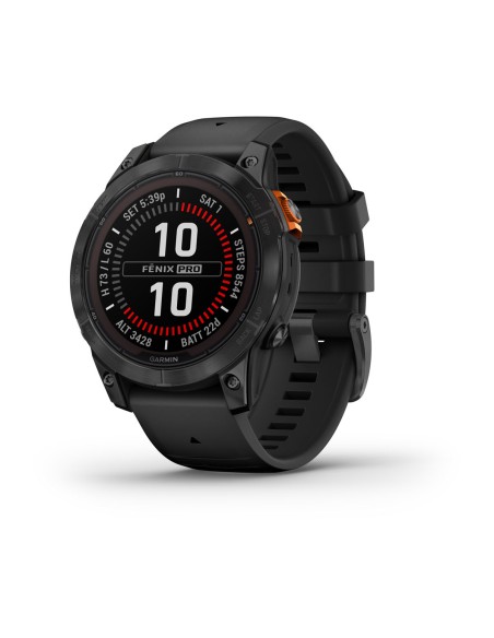 fenix 7 Pro 3,3 cm (1.3") MIP 47 mm Digital 260 x 260 Pixeles Pantalla táctil Gris Wifi GPS (satélite)