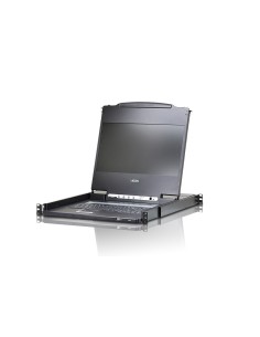 CL6700MW-ATA-EG consola de rack 43,9 cm (17.3") Negro 1U