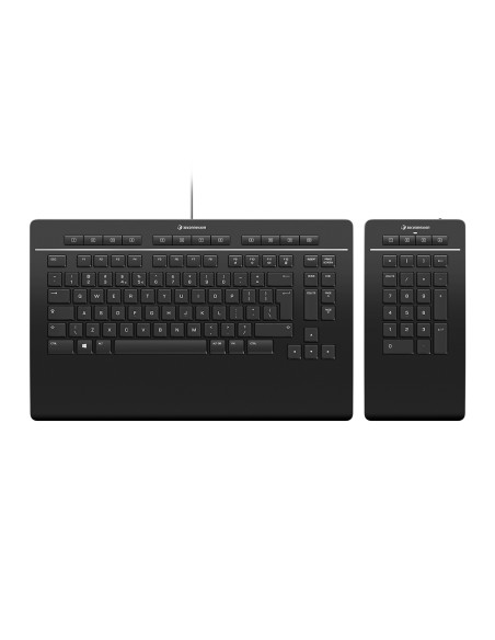 Keyboard Pro with Numpad teclado USB Negro Keyboard Pro with Numpad teclado USB Negro