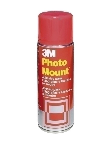 PEGAMENTO SPRAY 3M 400ml PHOTO (ROJO)