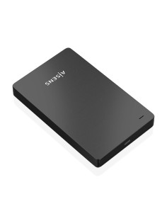 Caja Externa 2.5? 9.5mm SATA a USB-C USB3.1 Gen1, Negra