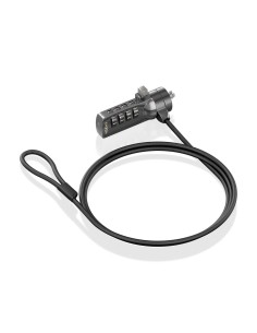 Cable de seguridad con cerradura de combinación para Ordenador, Monitor, Portátil 1.5m