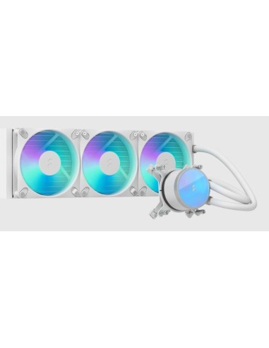 Radius 360 RGB White Procesador Sistema de refrigeración líquida todo en uno 12 cm Blanco 1 pieza(s)