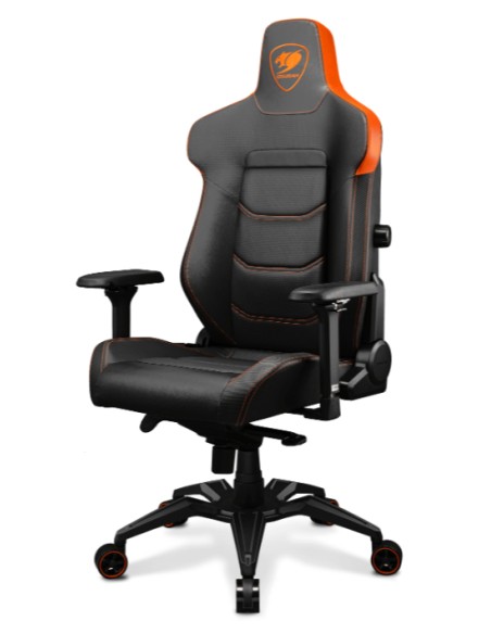 Armor Evo CGR-EVO Silla para videojuegos universal Asiento acolchado Negro, Naranja