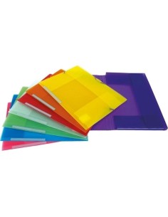 CARP.GOMAS GRAFOPLAS PP SOLAPA FOLIO ROJO 04801251