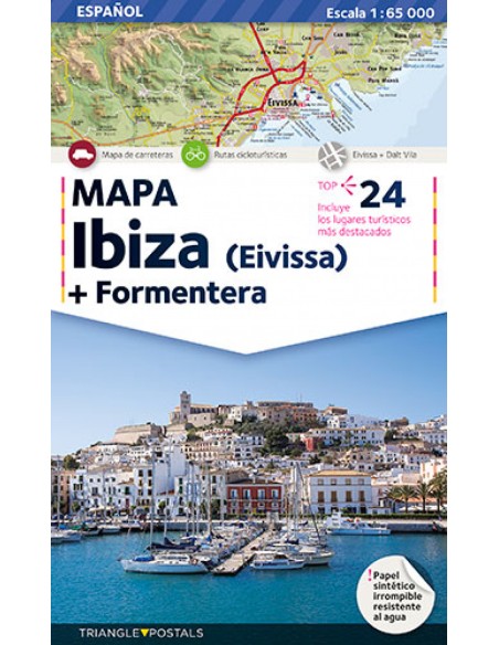 Mapa Ibiza Formentera