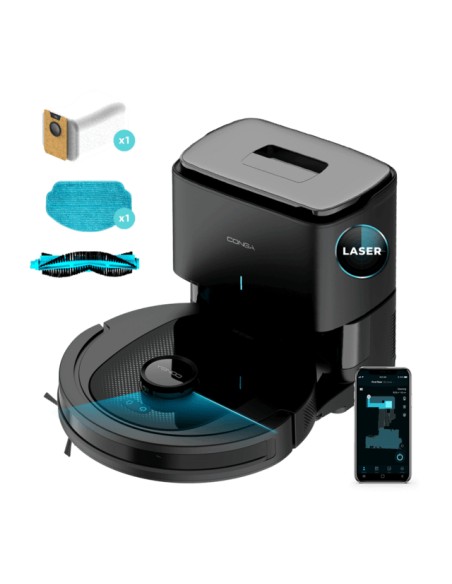 Conga 7490 Ultimate Home X-Treme aspiradora robotizada 2 L Sin bolsa Negro