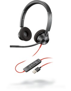 3320 Auriculares Alámbrico Diadema Llamadas/Música USB tipo A Negro