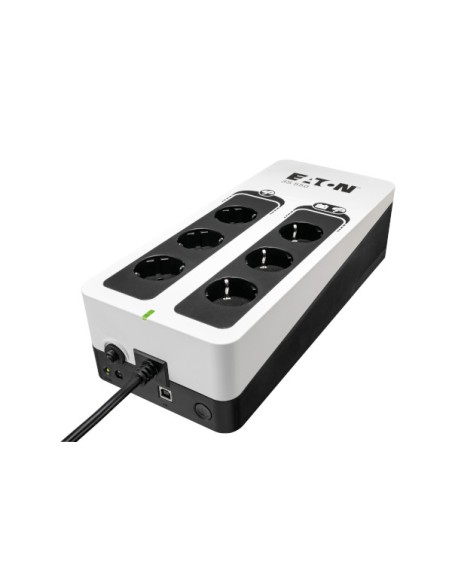 3S550D sistema de alimentación ininterrumpida (UPS) En espera (Fuera de línea) o Standby (Offline) 0,55 kVA 330 W 6 salidas AC 3S550D sistema de alimentación ininterrumpida (UPS) En espera (Fuera de línea) o Standby (Offline) 0,55 kVA 330 W 6 salidas AC