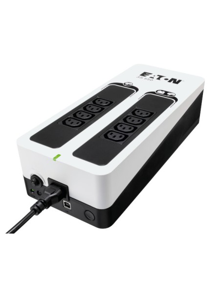 3S550I sistema de alimentación ininterrumpida (UPS) En espera (Fuera de línea) o Standby (Offline) 0,55 kVA 330 W 8 salidas AC 3S550I sistema de alimentación ininterrumpida (UPS) En espera (Fuera de línea) o Standby (Offline) 0,55 kVA 330 W 8 salidas AC