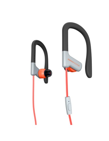429349 auricular y casco Auriculares gancho de oreja, Dentro de oído Conector de 3,5 mm Rojo