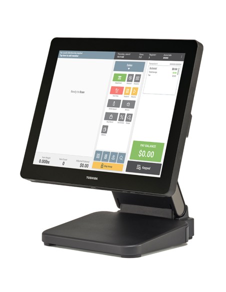 TCX810E 4305UE 2 GHz Todo-en-Uno 38,1 cm (15") Pantalla táctil Negro