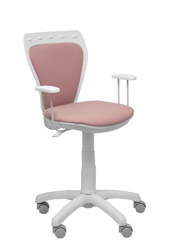 Silla juvenil Salinas blanca era rosa