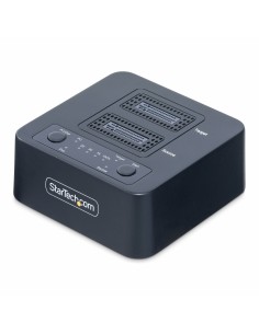 Dock Duplicador Clonador Autónomo 1:1 de Unidad SSD NVMe M.2 - 90GBpm - USB-C 3.2 de 20Gbps - Docking Station USB Tipo C de 2 Ba