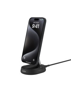 BoostCharge Pro Smartphone Negro Corriente alterna Cargador inalámbrico Carga rápida Interior