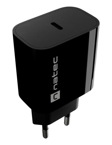 NUC-2395 cargador de dispositivo móvil Universal Negro Corriente alterna Carga rápida Interior
