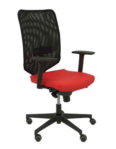 Silla OssaN similpiel rojo