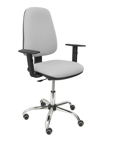 Silla Socovos bali gris claro brazos regulables