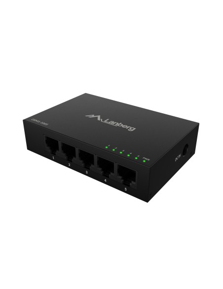 DSM1-1005 switch No administrado Gigabit Ethernet (10/100/1000) Escritorio Negro