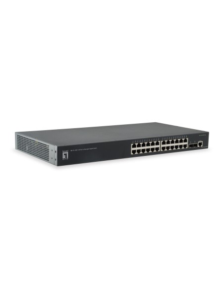 GTL-2661 switch Gestionado L2 Gigabit Ethernet (10/100/1000) Negro