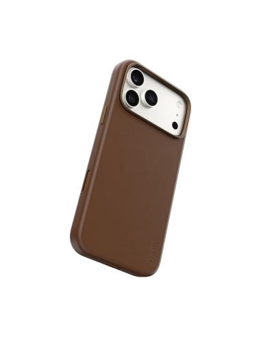 CARE by ® Solo Vegan Leather Case Brown w. MagSafe iPhone 18 Pro Max | 17 Pro Max funda para teléfono móvil Marrón