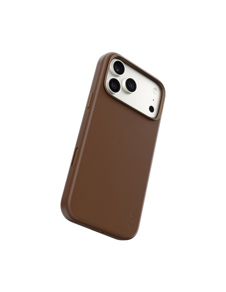 CARE by ® Solo Vegan Leather Case Brown w. MagSafe iPhone 18 Pro Max | 17 Pro Max funda para teléfono móvil Marrón