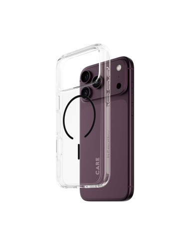 CARE by ® Urban Explorer Case Transparent w. Black MagSafe iPhone 18 Pro Max | 17 Pro Max funda para teléfono móvil Transparent