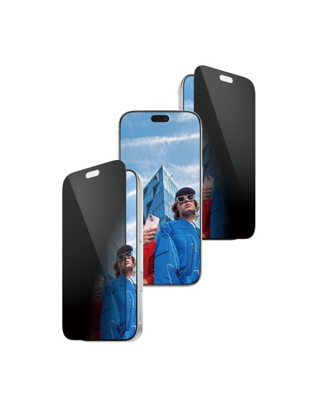 ® 2-Way Privacy Screen Protector iPhone 18 Pro | Ultra-Wide Fit w. EasyAligner Protector de pantalla 1 pieza(s)