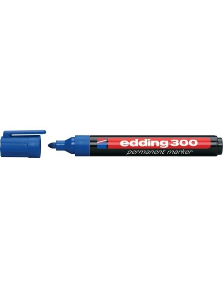 300 marcador permanente Azul 10 pieza(s)
