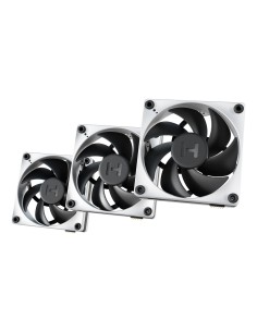 THICC FP12 Carcasa del ordenador Ventilador 12 cm Negro, Blanco 3 pieza(s)