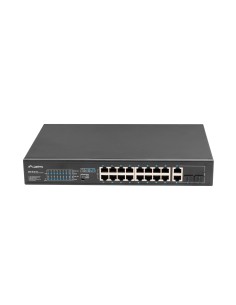 RSFE-16P-2C-150 switch No administrado Gigabit Ethernet (10/100/1000) Energía sobre Ethernet (PoE) 1U Negro