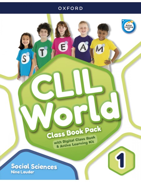 CLIL WORLD SOCIAL SCIENCE P1 CB PACK MAD