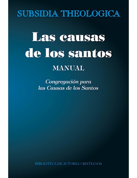Las causas de los santos Manual
