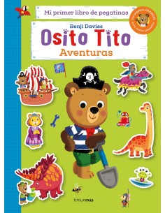 Osito Tito Mi primer libro de pegatinas Aventuras